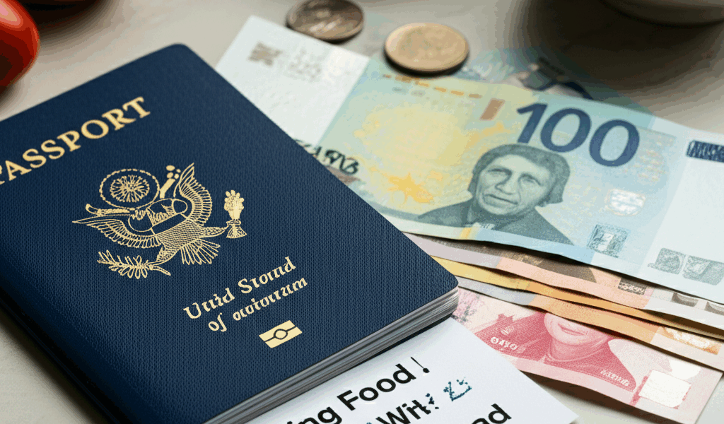 Professional blog header image for article titled: Managing Food Allergies While Traveling Abroad. H