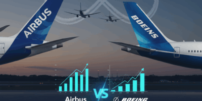 Professional blog header image for article titled: The Final Numbers Are In for Airbus vs Boeing 202