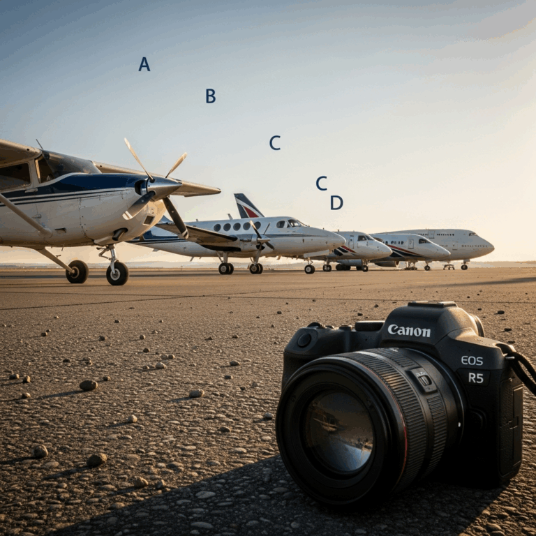 Professional photograph related to: FAA Aircraft Performance Categories A, B, C, D — What Each Means