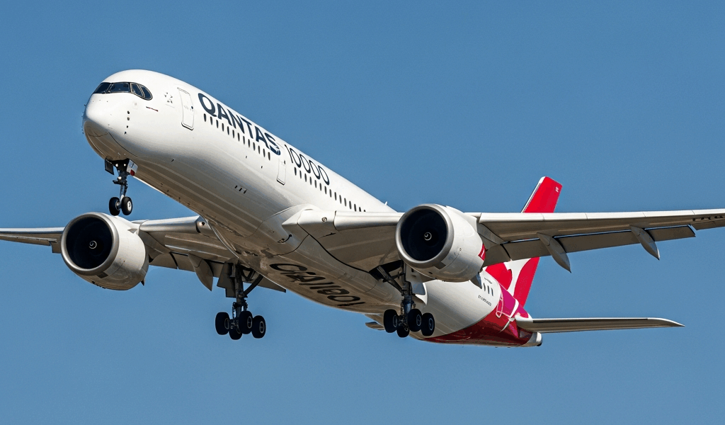 Qantas Project Sunrise A350-1000ULR Completes First Flight Major Step Toward Lon