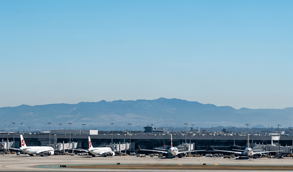 SFO Airport Delays Quadruple as Runway Repaving Collides with FAA Parallel Landi